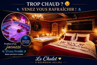 Chalet Romantique, SPA XXL, CINÉMA PRIVÉ, 5 min du centre