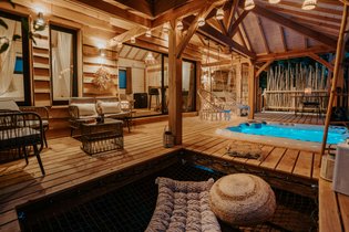 Cabane sur pilotis Dordogne