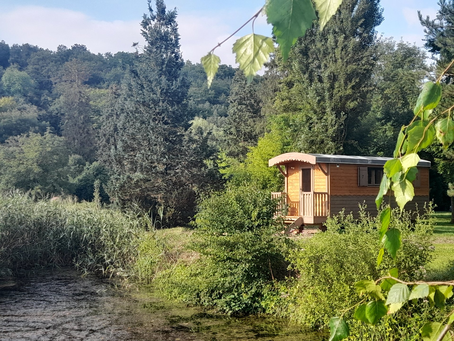 La roulotte des sources de Gulène