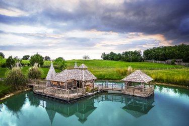 Cabane Château Biron & spa à Beaumontois En Perigord (1)