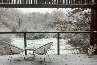 Cabane sur pilotis Indre-et-Loire