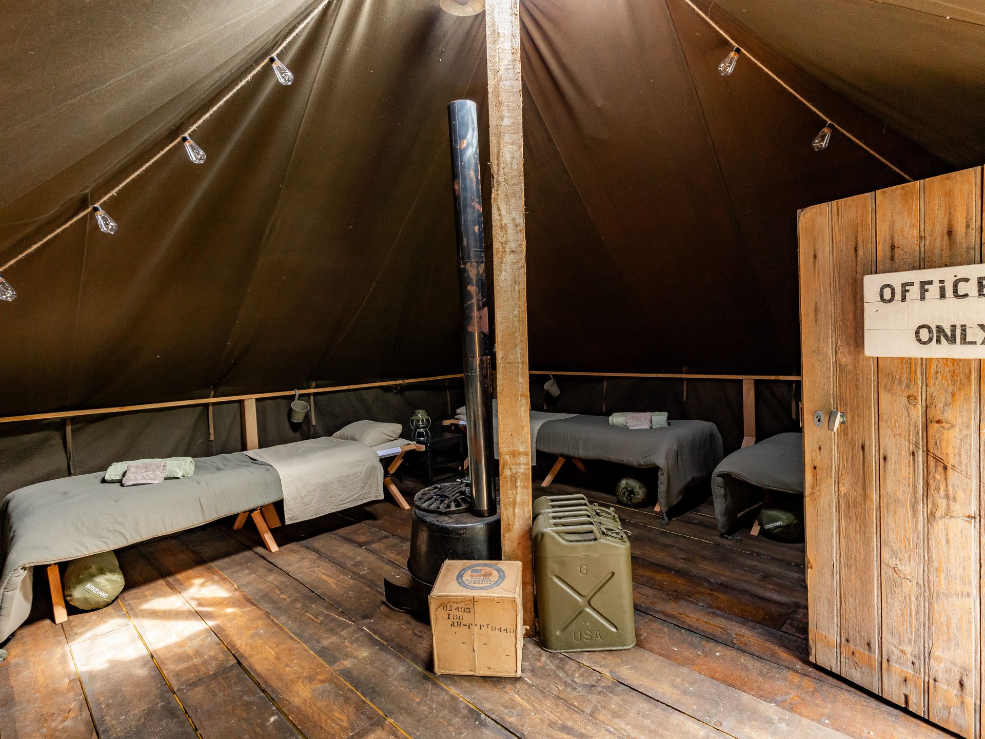 The Field Camp -  Normandy 1944