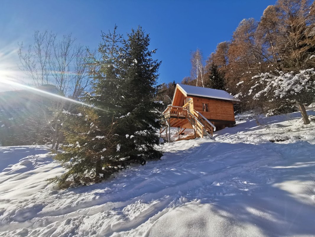 Cabane "Le Jas du chamois" à Le Lauzet Ubaye (9)