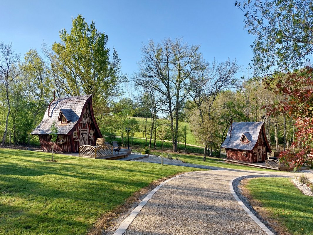 La Cabane Le Vieux Grimoire & Spa privatif à St Andre Et Appelles (17)