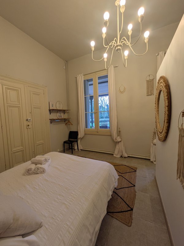 Chambre d'hôte La Loge Pourpre du Château Ste Colombe à Saint Genies Des Mourgues (6)