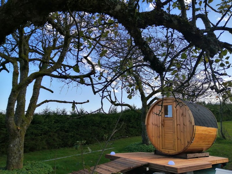 Domaine AbracadaRoom : Tiny House "Ô P'tit Nid Milie"   avec sauna : Classé 1 étoile - Vosges - Image 4