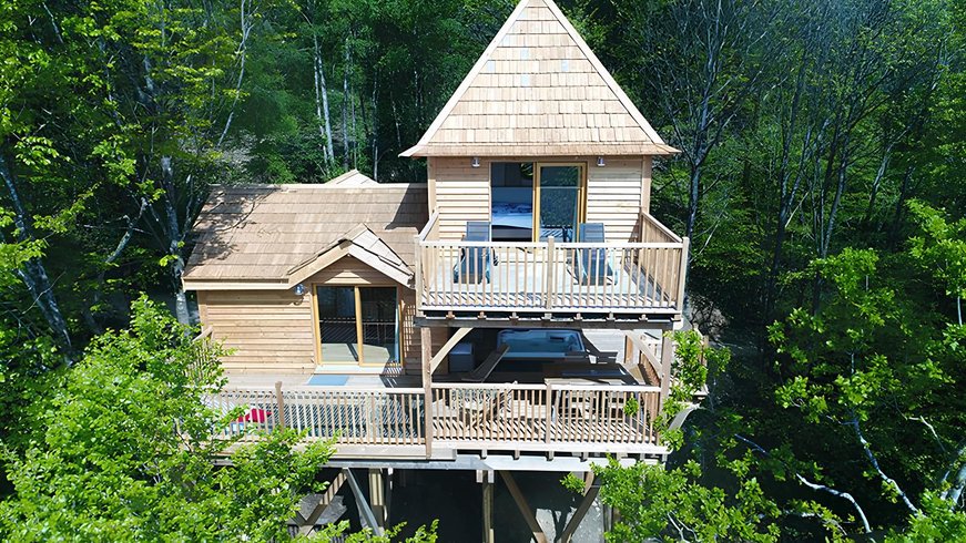 Hébergement AbracadaRoom : La Cabane Spa Lodge 2 - Image 1