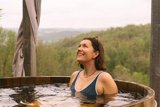 Cabane végétalisée Tarn