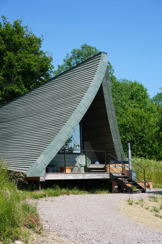 Etno : ecolodge de luxe en pleine nature avec vue et bain nordique à Massingy-Lès-Vitteaux (1)