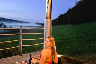 Cabane Épicéa & Spa à Rothonay (4)