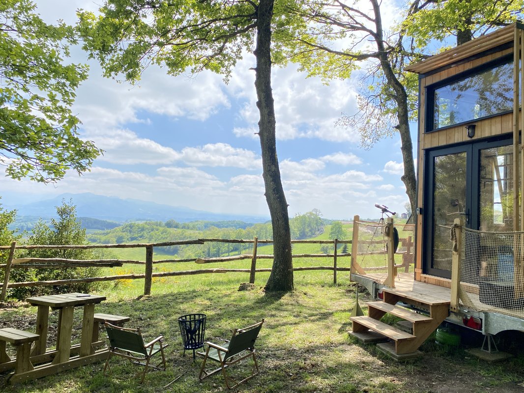 Terrasse des Chambarans - Panorama sur le Vercors à Bessins (42)