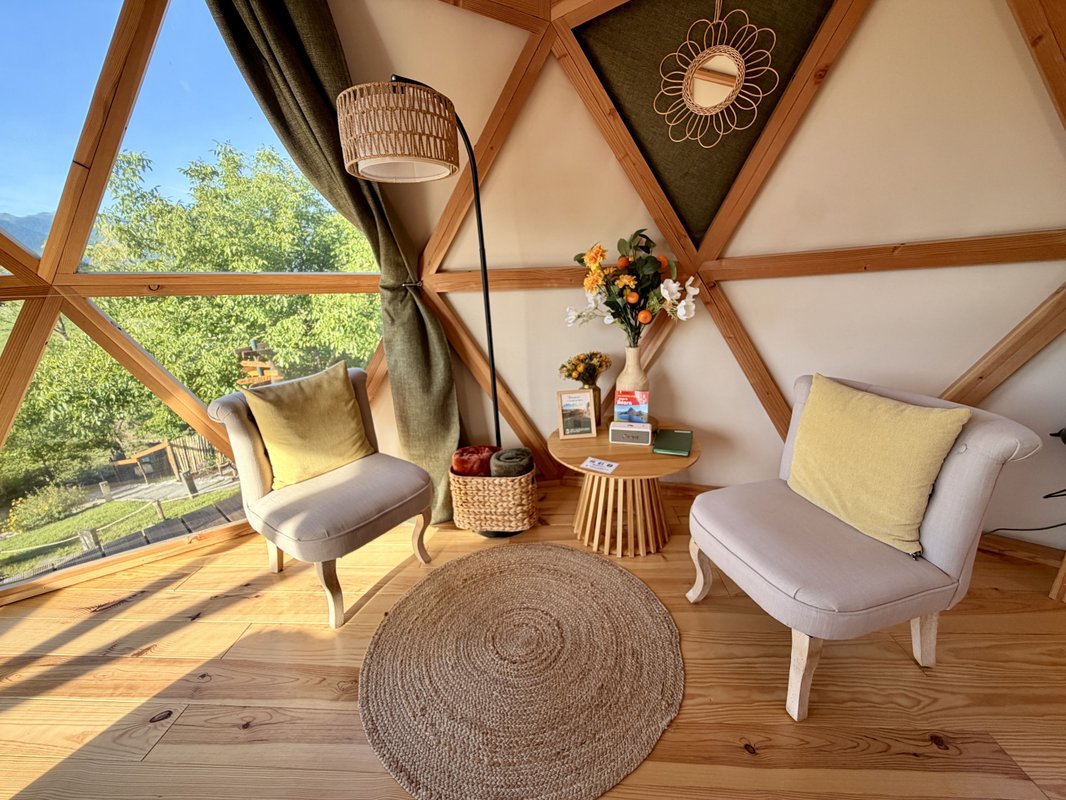 Le dôme avec spa privatif et vue sur les Pyrénées à Asson (38)