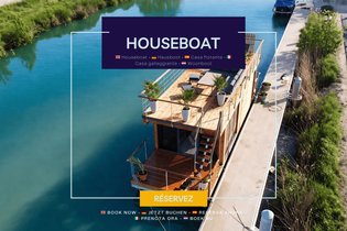 Houseboat Camargue - Canal du Rhône