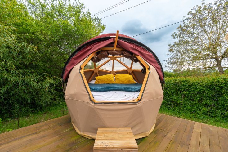 Hébergement AbracadaRoom : Dodôme étoilé - un cocon pour 2 personnes - Image 1