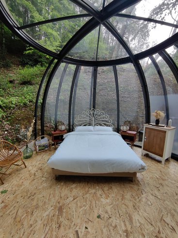 Hébergement AbracadaRoom : Le Dôme Transparent & son spa - Image 8