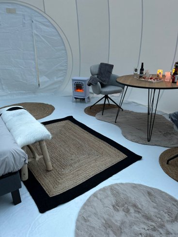 Hébergement AbracadaRoom : Dôme Lunaire D'Olia et son bain nordique - Image 22