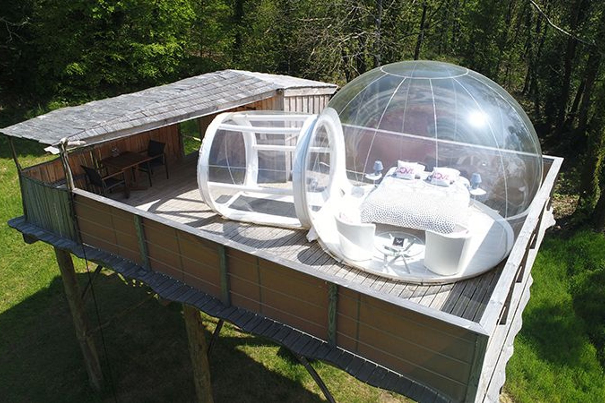 Hébergement UnicStay : La bulle en l'air n°3 à Quistinic