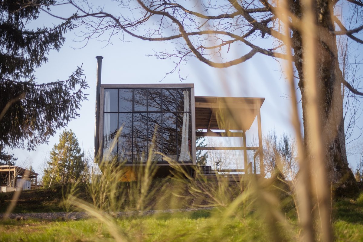 Nutchel Cabane Cosy pour 6 avec Bain Nordique à Plaine (3)