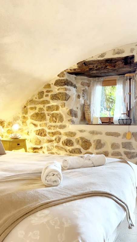 La chambre voûtée à Vernoux En Vivarais (4)
