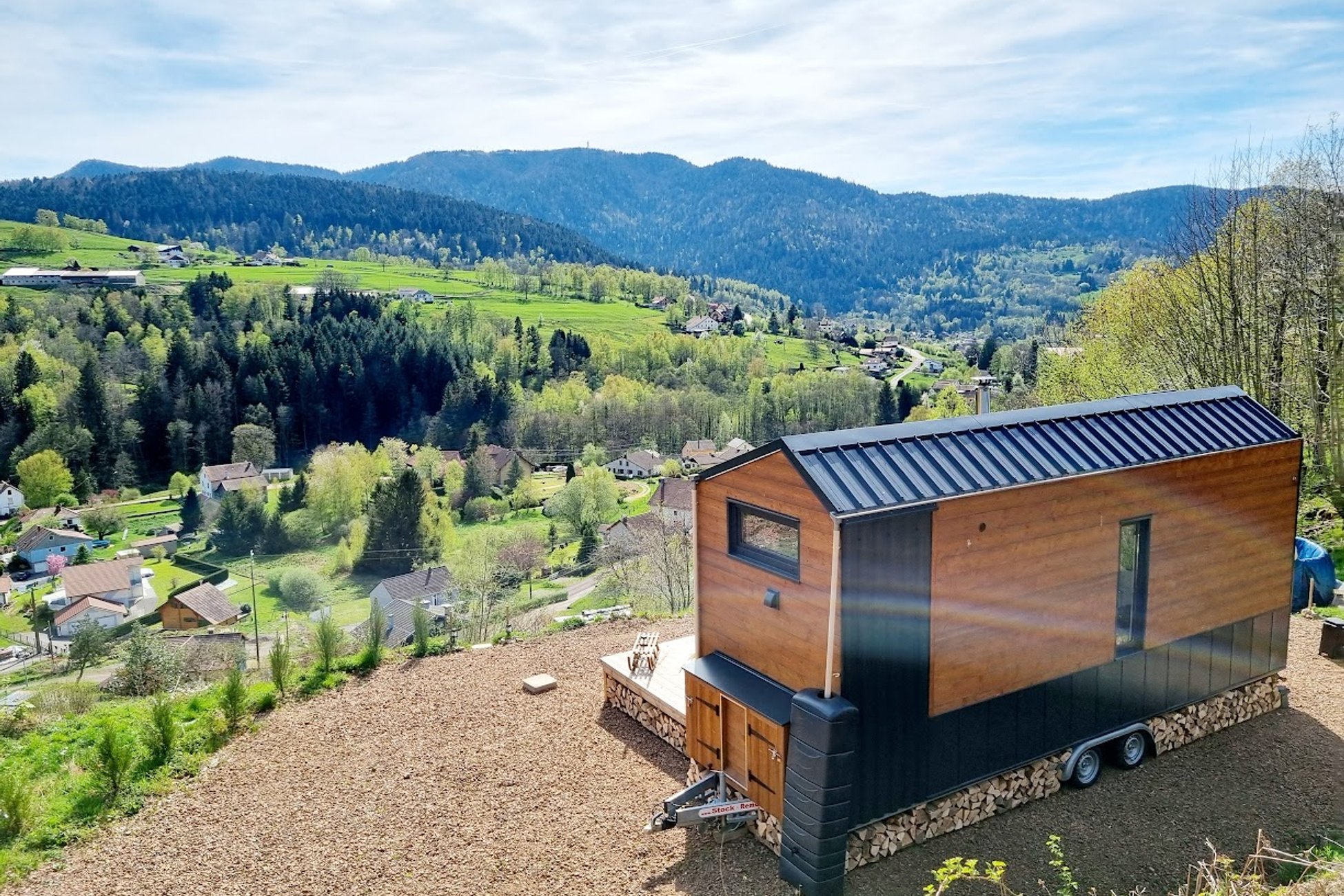 Hébergement UnicStay : La Chrysalide & vue extraordinaire (Hautes Vosges) à Saint Maurice Sur Moselle