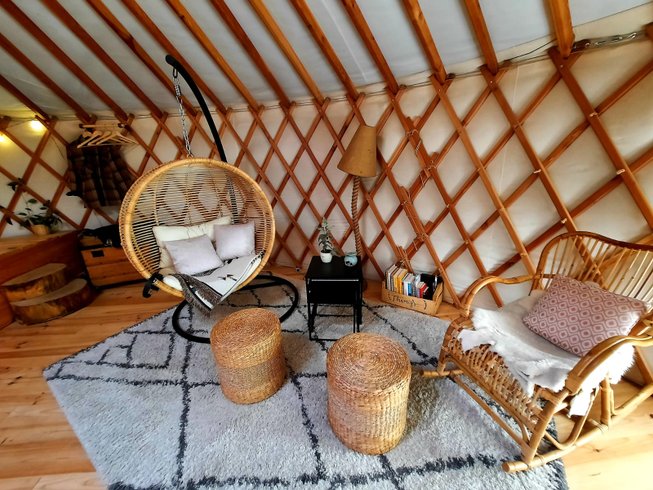 Hébergement AbracadaRoom : Yourte contemporaine tout confort - Image 10