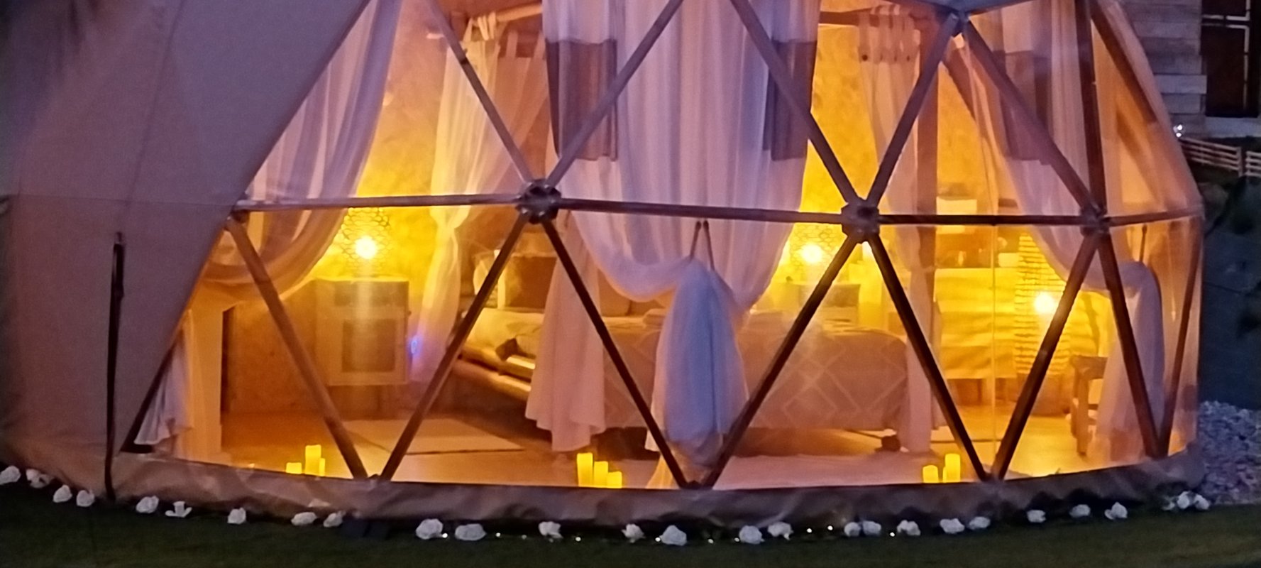 "M"ANON-Dôme Géodésique, piscine, spa et sauna. à Malves En Minervois (5)