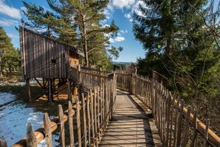 Cabane perchée Deluxe Famille avec Spa