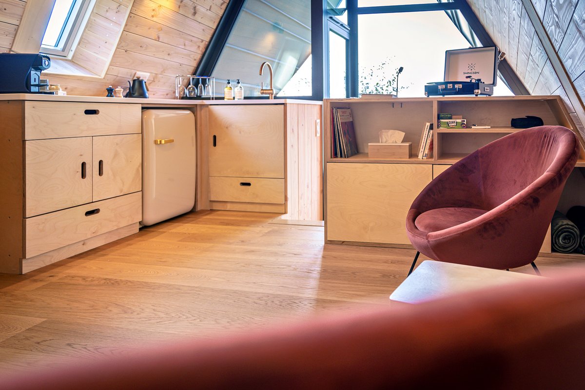 Etno : ecolodge de luxe en pleine nature avec vue et bain nordique à Massingy-Lès-Vitteaux (13)