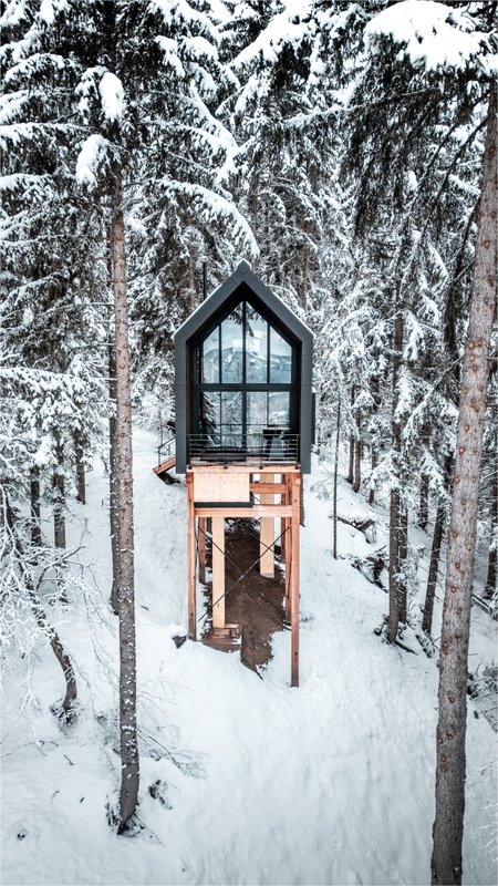La Cabane "Scandinave" & SPA à Saint Nicolas La Chapelle (1)
