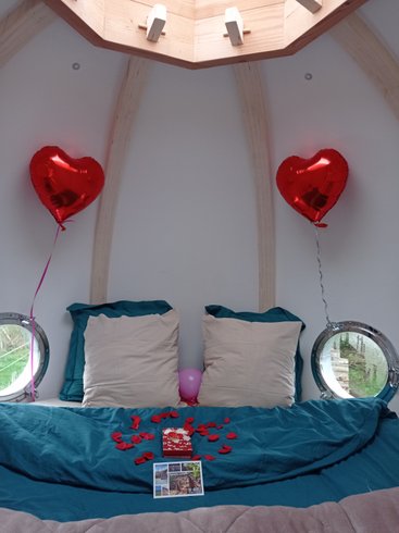 Hébergement AbracadaRoom : Cabane perchée Le Lovelit - Image 12