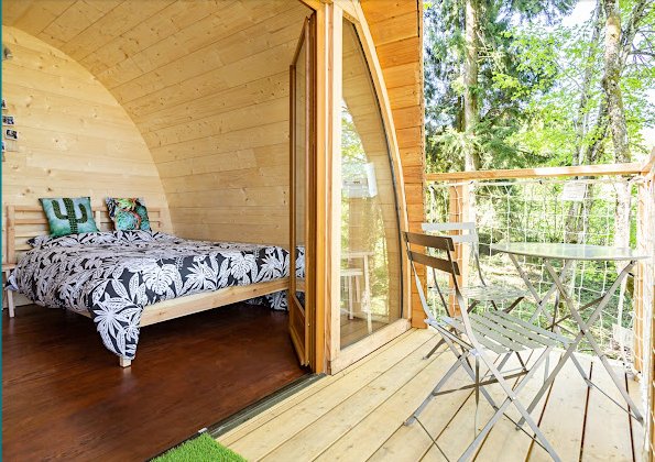 Hébergement AbracadaRoom : Cabane accès passerelle & Spa privatisable - Image 21