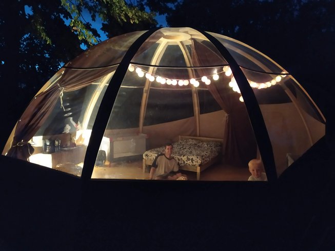 Hébergement AbracadaRoom : Bulle panoramique familiale - Image 1