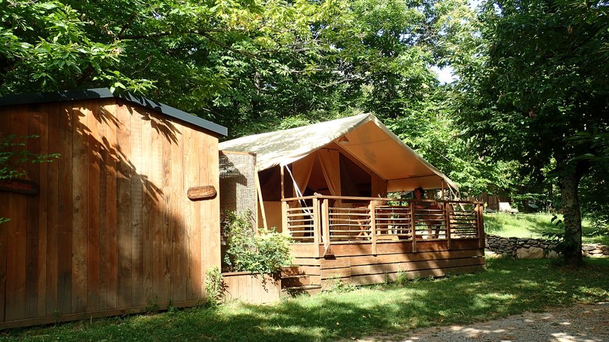 Hébergement AbracadaRoom : Tente Lodge La Châtaigneraie - Image 1