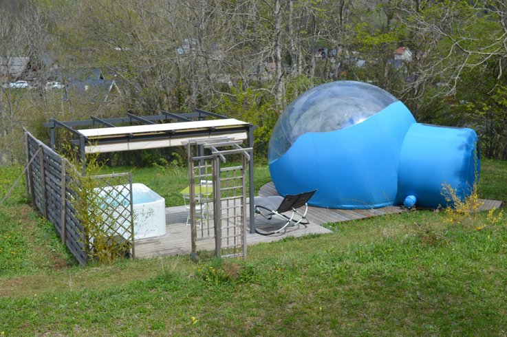 Hébergement AbracadaRoom : Bulle Sphair avec Spa - Image 1