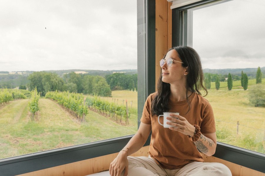 Domaine AbracadaRoom : Parcel Tiny House - dans les vignes du Périgord - Image 11