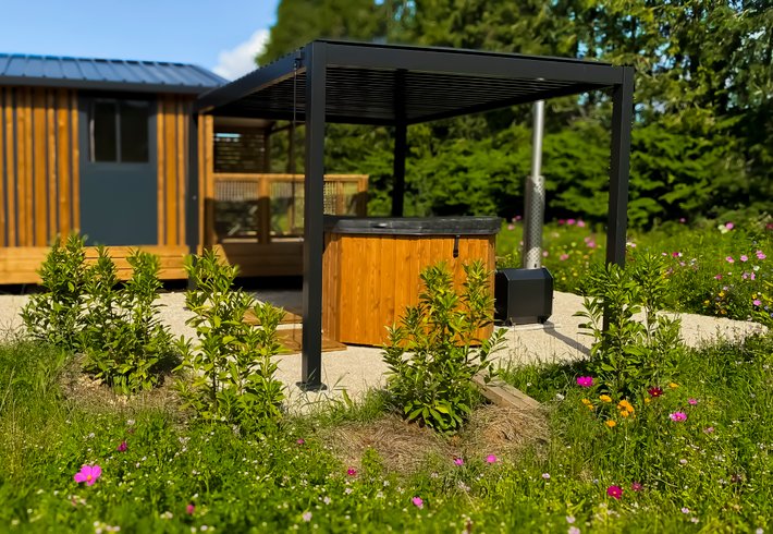 Hébergement AbracadaRoom : Chalet Pinot & Bain Nordique - Image 2