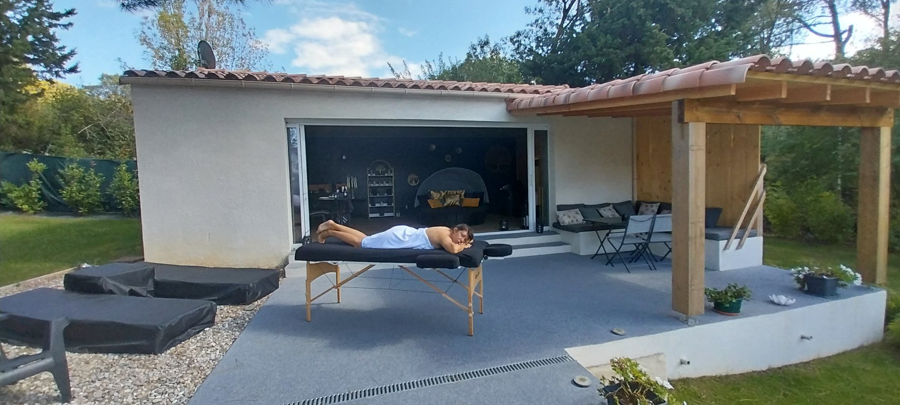 "F"anny - Wigwam, piscine & spa à Malves En Minervois (76)
