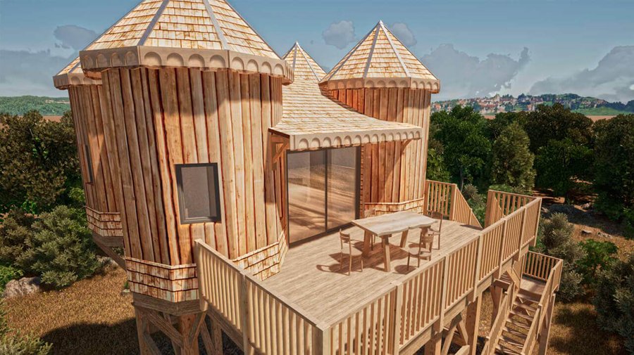 Hébergement AbracadaRoom : Cabane les 4 Tours - Image 1