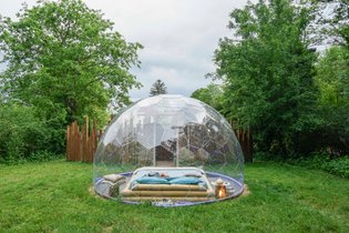 Bulle transparente - Royaume des arômes