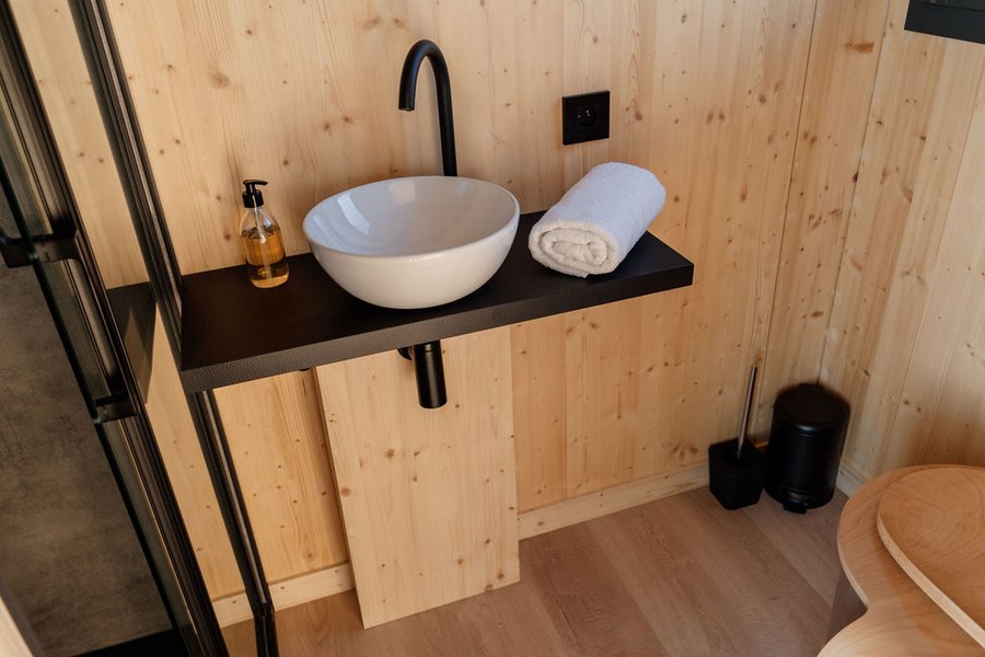 Parcel Tiny House - en Picardie proche Lille et Paris vue prairie — photo 2