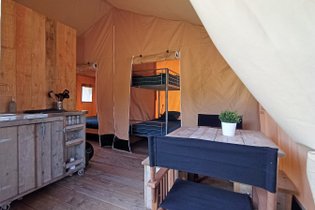 Tente et tente lodge Yonne