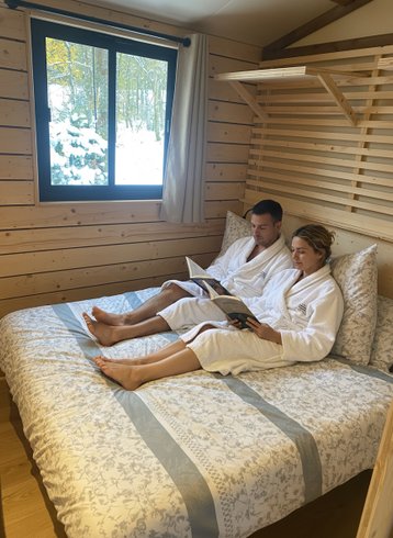 Hébergement AbracadaRoom : HY•Lødge Spa-2pers N°1 (Chalet nature avec spa privatif) - Image 6