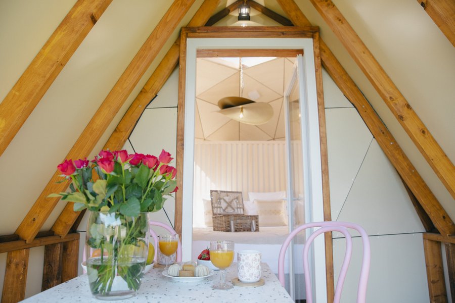 Hébergement AbracadaRoom : Ecolodge - Dôme en bois avec piscine & jardin - Image 4