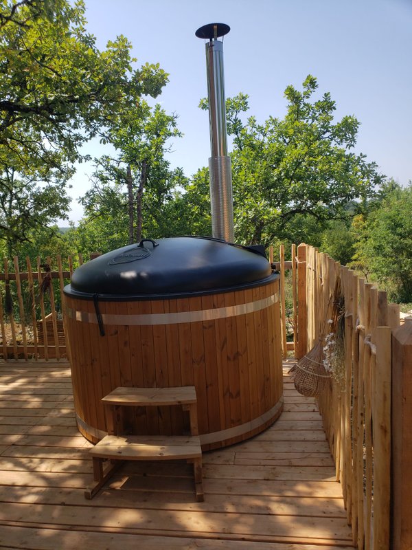 Ma cabane des rails & SPA à Chartrier Ferriere (13)