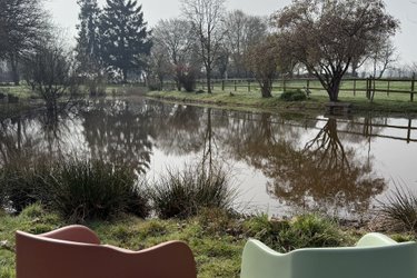 Studio avec étang- Nature & calme à 1h30 de Paris à Gisay La Coudre (1)