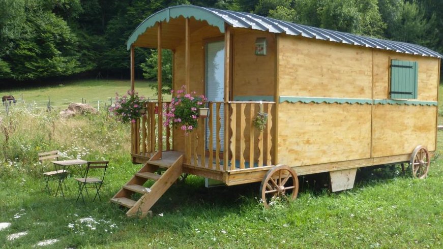 Hébergement AbracadaRoom : Roulotte Django - Image 1