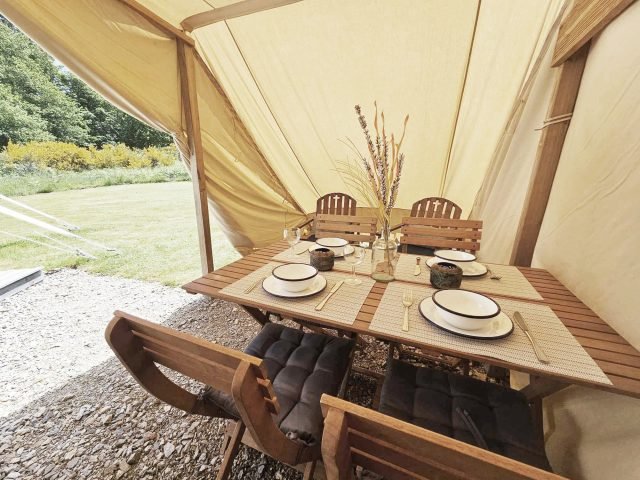 Hébergement AbracadaRoom : Lotus belle tipi Le Ranch Camping et Glamping - Image 6
