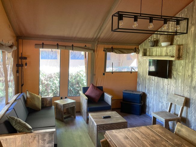 Hébergement AbracadaRoom : Tente Safari XXL sur Pilotis & Spa - Image 8