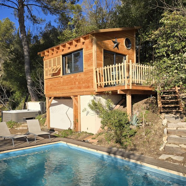 Hébergement AbracadaRoom : La Cabane Aixoise Piscine & Spa - Image 3