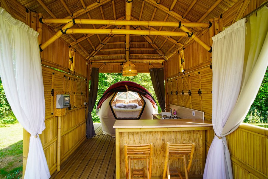 Hébergement AbracadaRoom : Le dodôme sous son gazebo & Spa - Image 4